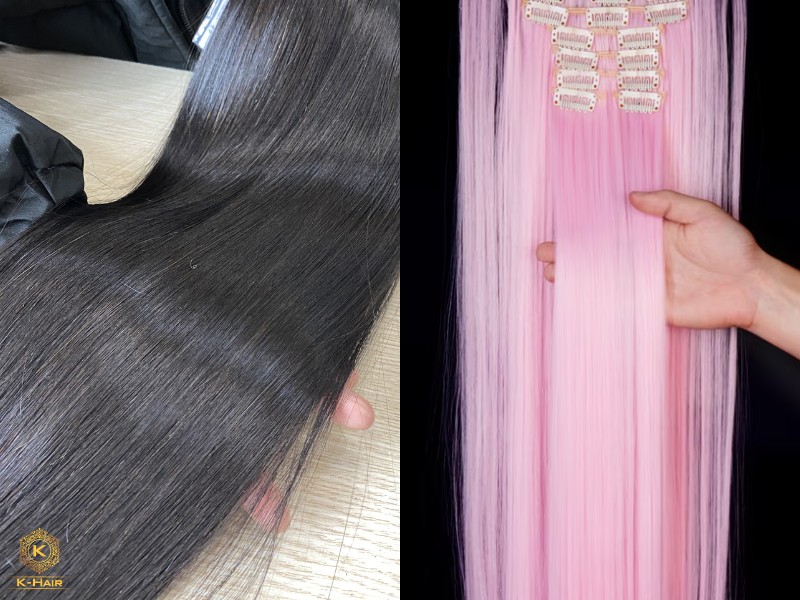 How to Choose Hair Extensions Like a Professional 5 The Differences between Human hair and Synthetic hair extensionsThe Differences between Human hair and Synthetic hair extensions