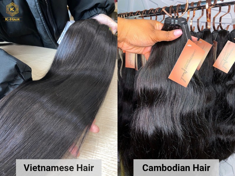 Cambodian Hair vs Vietnamese Hair: A Complete Walkthrough 4 The differences between Vietnamese hair vs Cambodian hair in terms of textures, hair shine