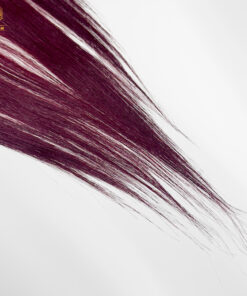 Bone Straight Ombre Burgundy Color Transparent Lace Closure 3 4 1
