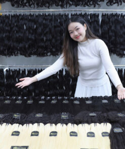 Wholesale Natural Wavy Raw Vietnamese Hair 4 4 4