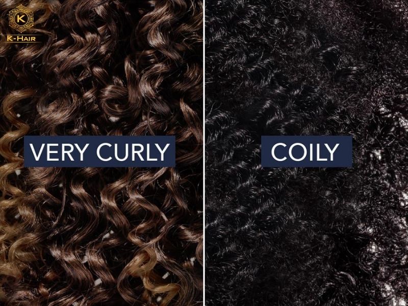 Coily Hair vs Curly Hair: Amazing Key Differences 3 Curl diameter and shrinkage of coily and curly hair