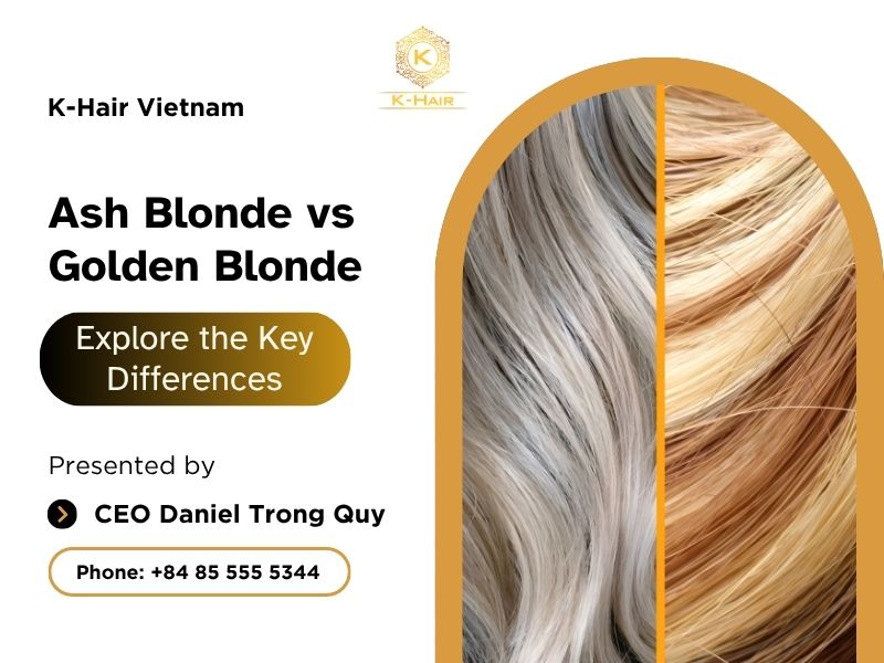 Ash Blonde vs Golden Blonde
