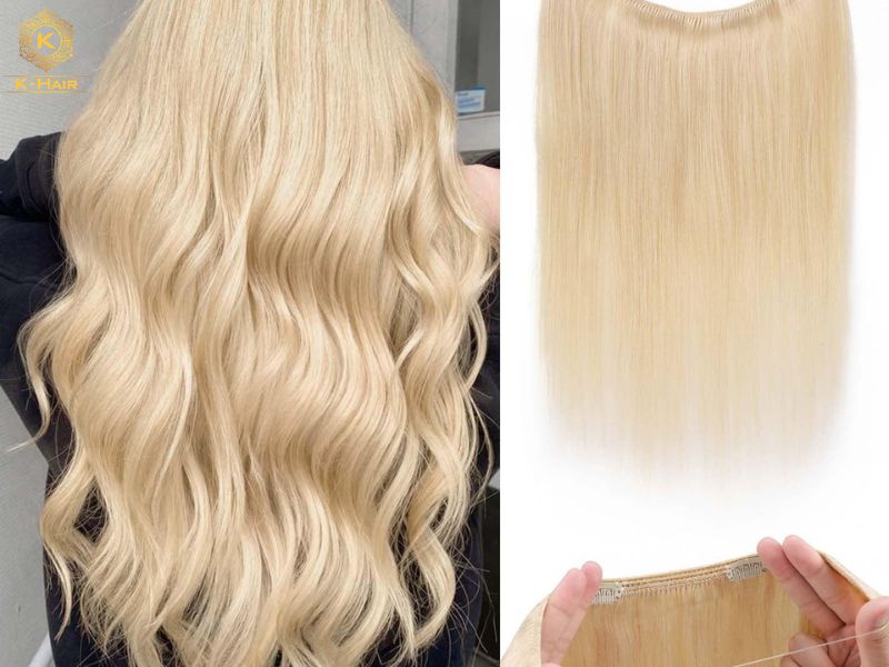 Halo Hair Extensions: A Complete Buying & Care Guide 3 Human hair halo extensions provide natural-looking length, volume, and movement for seamless everyday styling.