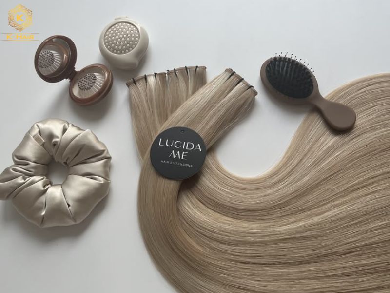 How to Install Clip-In Hair Extensions: A Step-by-Step Guide 2 Essential tools for installing and styling clip-in hair extensions.