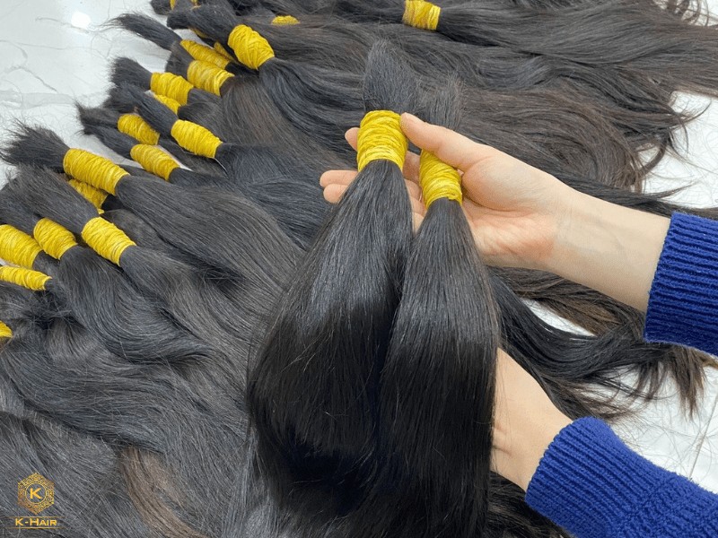 Sourcing Colored Hair Extensions: The Complete Supplier Guide 3 Colored hair extensions should start from unprocessed Virgin or Raw hair