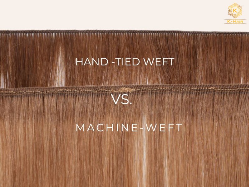 Hand Tied vs Machine Weft: The Real Differences? (2026) 6 Differences between Hand tied vs Machine wefts - The Cost Breakdown