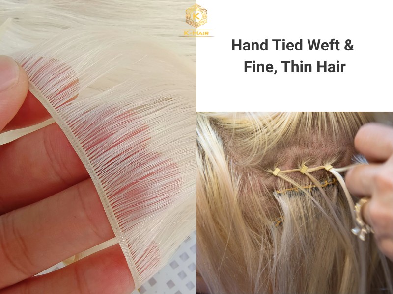 Hand Tied vs Machine Weft: The Real Differences? (2026) 8 Hand-tied Weft - Best for Fine or Thin Hair