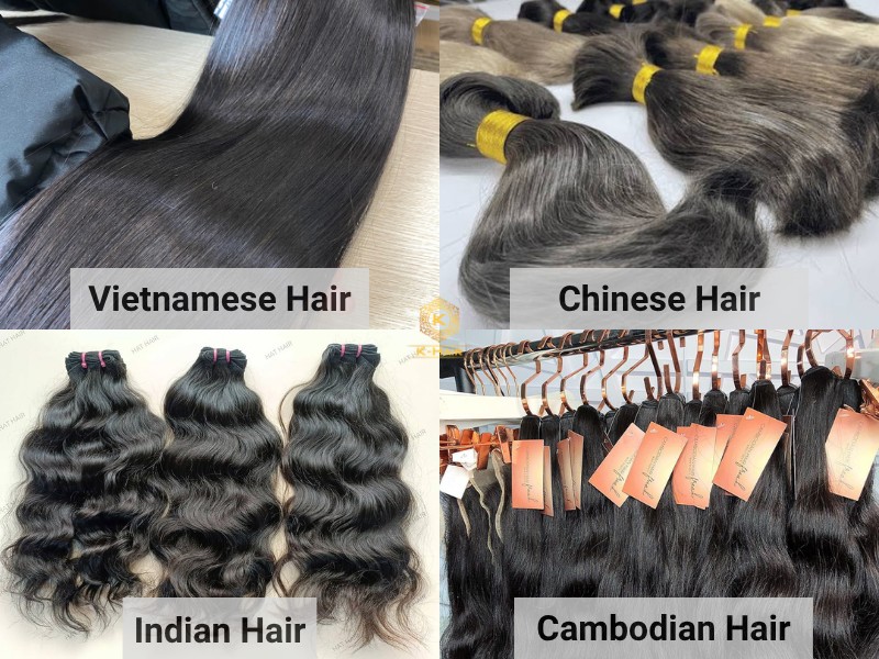 Buying Hair Extensions Wholesale: How To Source Like A PRO 3 Vietnamese, Chinese, Indian and Cambodian hair