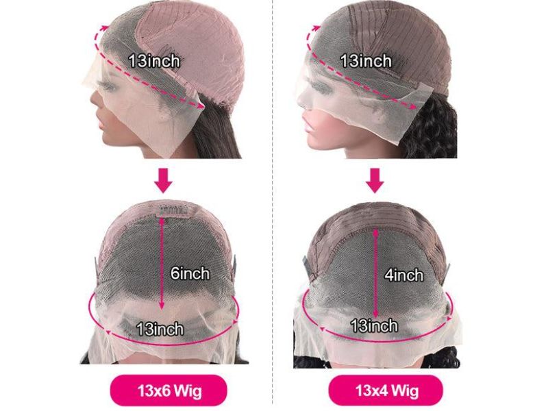 13x4 vs 13x6 Lace Front Wig: Which Is Better for You? 2 13x4 vs 13x6 lace front wig lace depth comparison