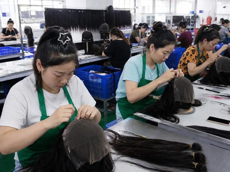 13x4 vs 13x6 Lace Front Wig: Which Is Better for You? 8 Human hair wig factory lace frontal production and quality control