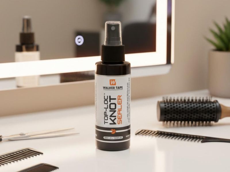 How to Care for Human Hair Wigs: A Complete Routine 8 Applying Knot Sealer to a Wig
