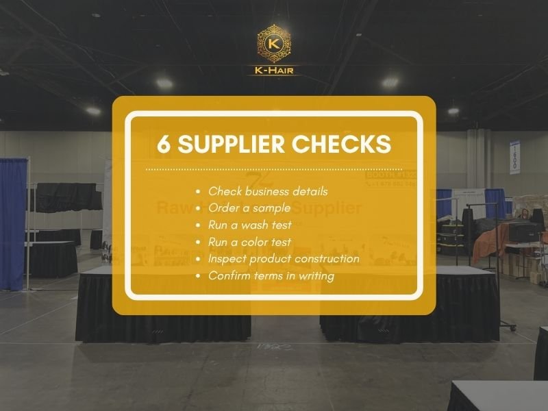 Ted Hair Review: Is This Wholesale Supplier Worth It? 8 Checklist to vet a wholesale hair supplier